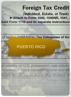 Map of Puerto Rico