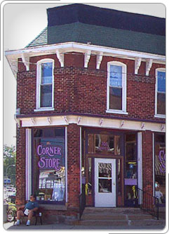 Small corner grocery store.