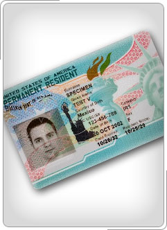 A green card