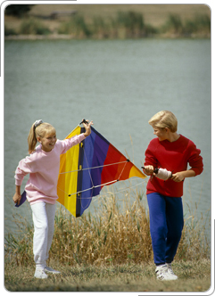 Children playing outdoors