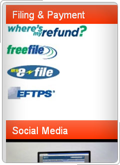 Logo de IRS e-file.