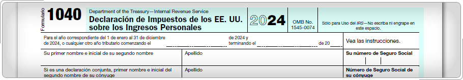 Formulario 1040, Estado civil.