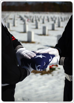 Cementerio militar.